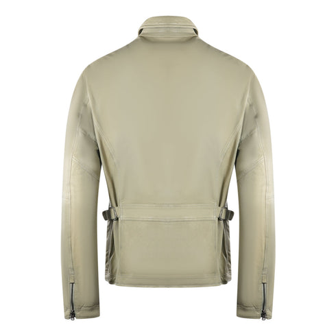 Parajumpers Truman Leather London Fog Beige Leather Jacket Truman Leather 233